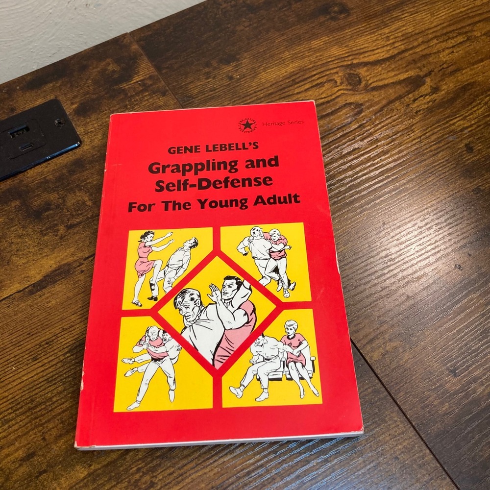 Gene LeBell Grappling and Self-Defense For Young Adult 1996 Martial Arts Book